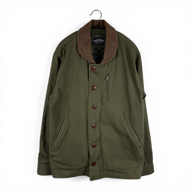 (L) 프리즘웍스 아메카지 올리브 워크 덱 자켓