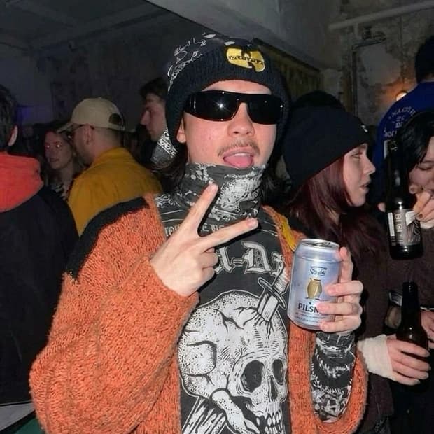 루단 2026 메쉬 타투프린팅 마스크 롱슬리브
