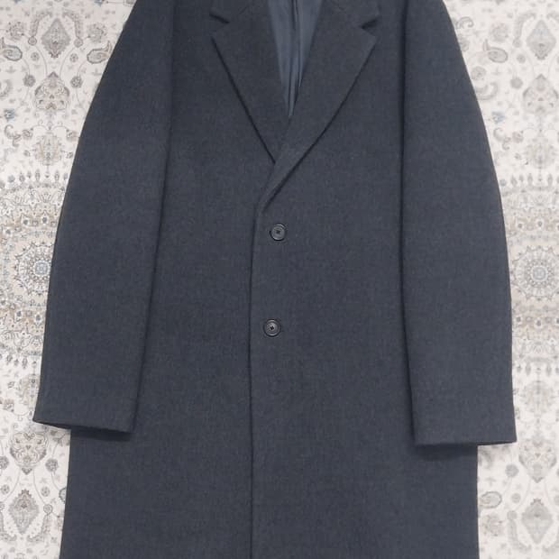 마인드브릿지 캐시미어혼방 다크 그레이 코트 105