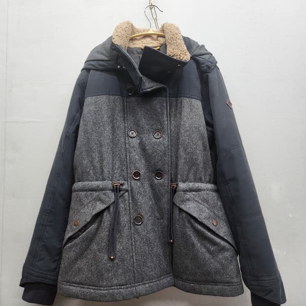 팀버랜드 코튼/울혼방 더블 버튼 자켓(안감) M(M)