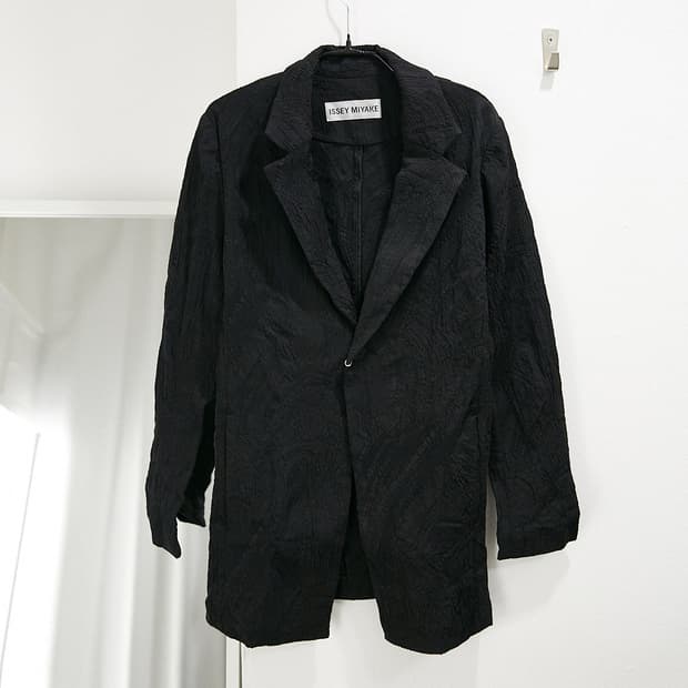 Pattern Pleats Jacket