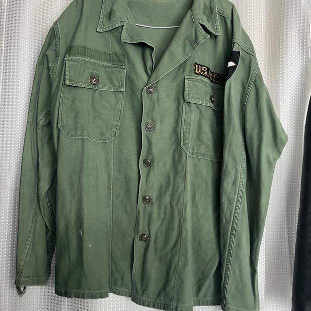 미군 OG107 퍼티그 셔츠 1세대 us army