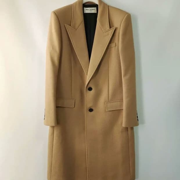 [구매] 21fw 생로랑 캐시미어 코트 52사이즈 구매