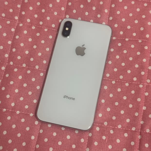 아이폰 x 실버 64GB [교환 가능]