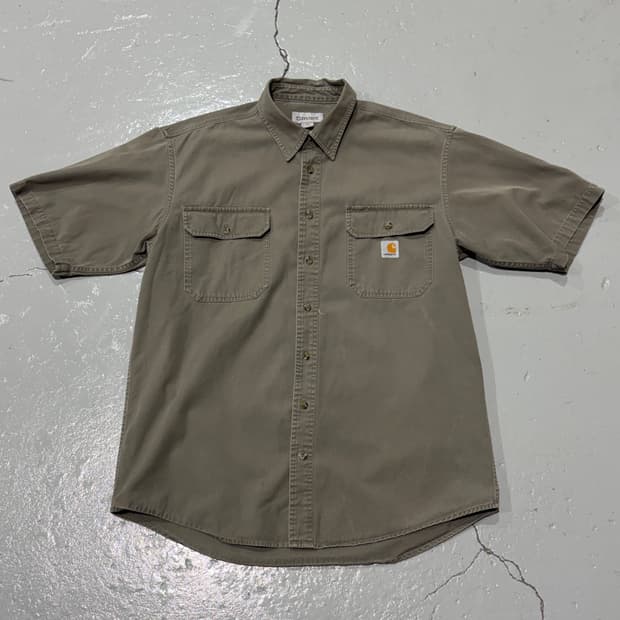 칼하트(Carhartt) 빈티지 워크 반팔 셔츠
