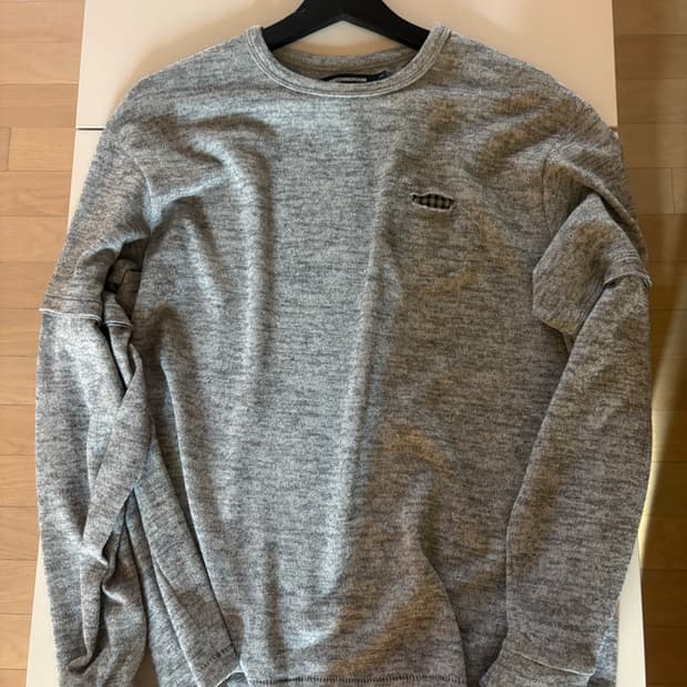 해칭룸 그레이 롱슬리브