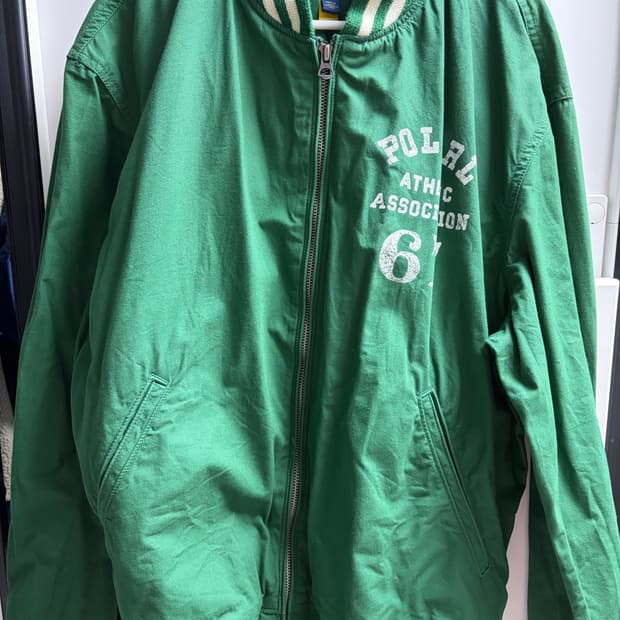 폴로 랄프로렌 포플린 베이스볼 자켓