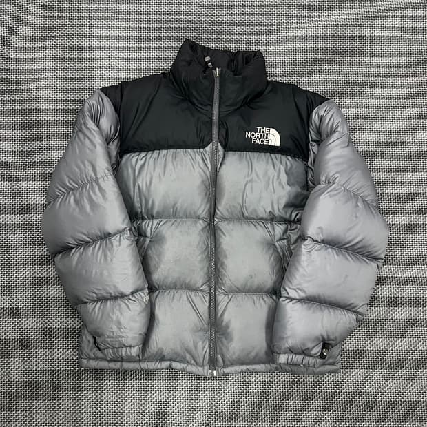 노스페이스 그레이 눕시 700 패딩 95