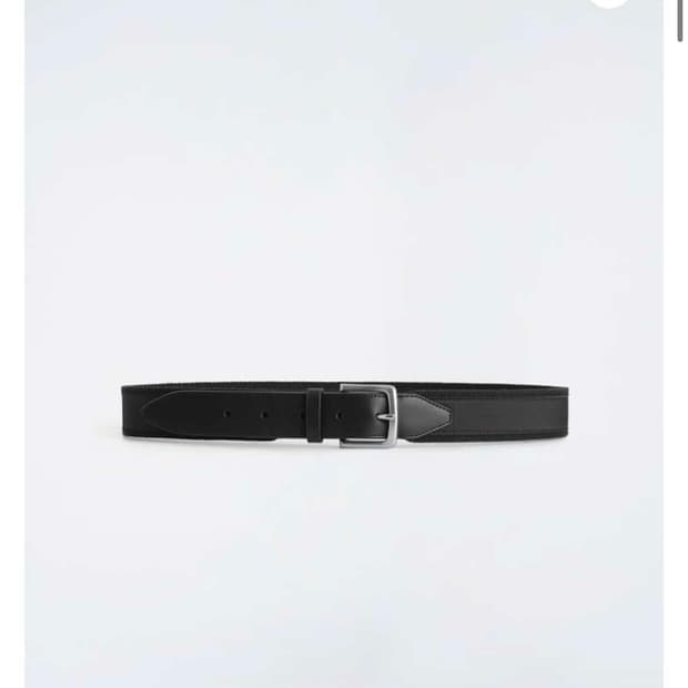 COS 레더 트리밍 웨빙 벨트 M 사이즈 구합니다