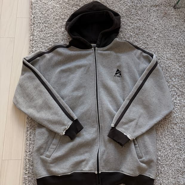 아비렉스 데미지 후드집업 xl