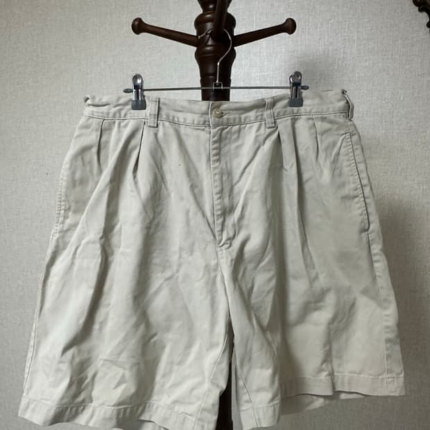 폴로 치노 투턱 쇼츠 팬츠