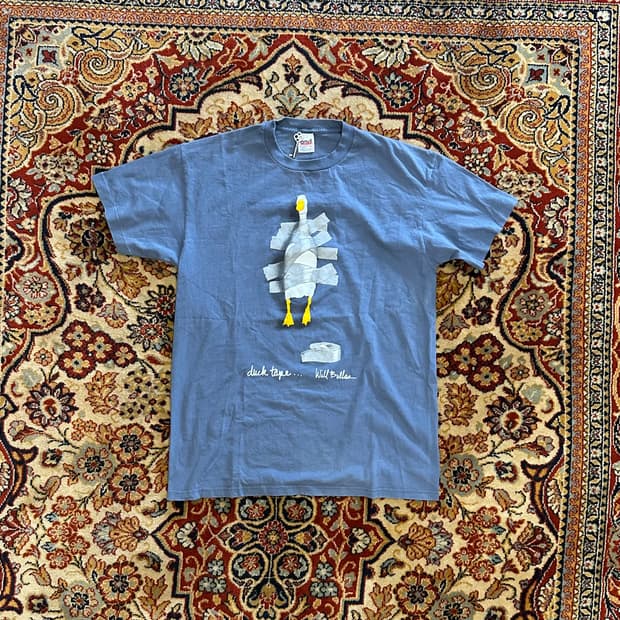 Will Bullas 'Duck Tape' Art Tee -XL