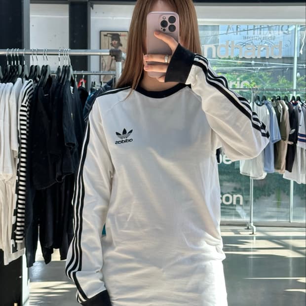 아디다스 트레포일 3S 롱슬리브