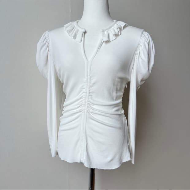 이자벨마랑 퍼프티셔츠블라우스