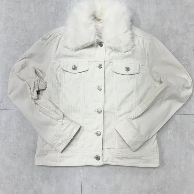 •Japanese vintage 코듀로이 퍼 자켓