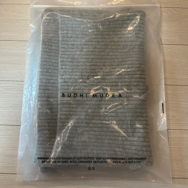 부디무드라 와이드 워머 그레이 새상품