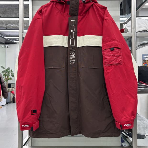Fubu 00s 나일론쉘 후드 마운틴 자켓
