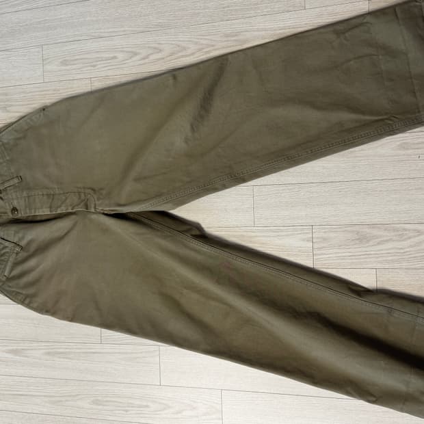 나이젤카본 치노 올리브카키 34(실사이즈32)