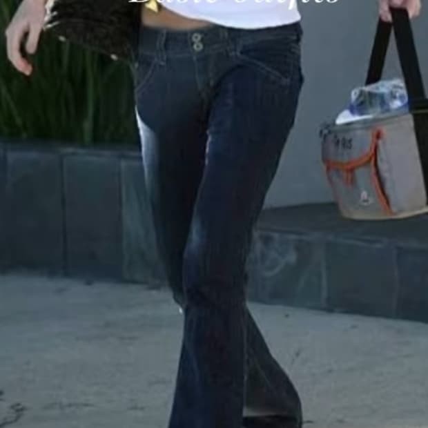 y2k 투버튼 로우라이즈 부츠컷 wing 나비 페어리팬츠