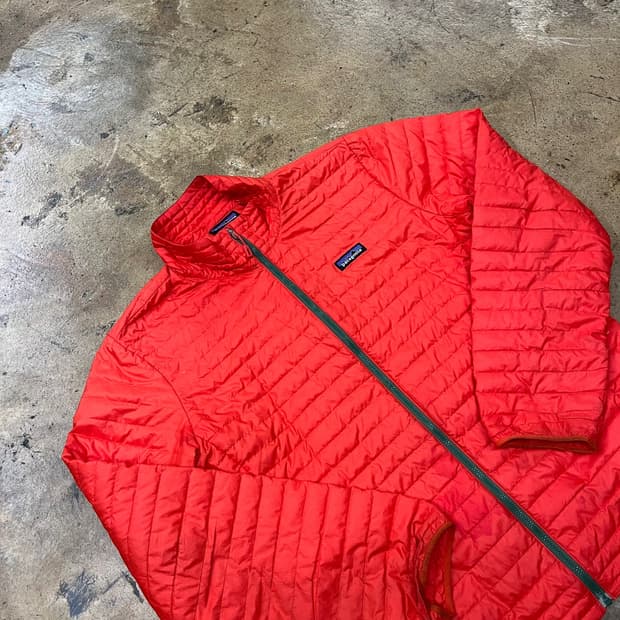[정품/M] 파타고니아 퀼트 패딩 자켓 레드 b15