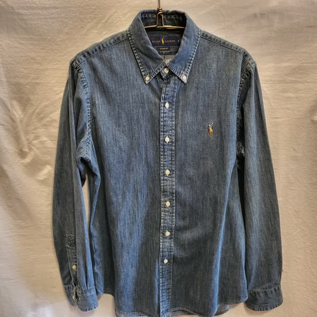 폴로 랄프로렌 데님 셔츠 청남방