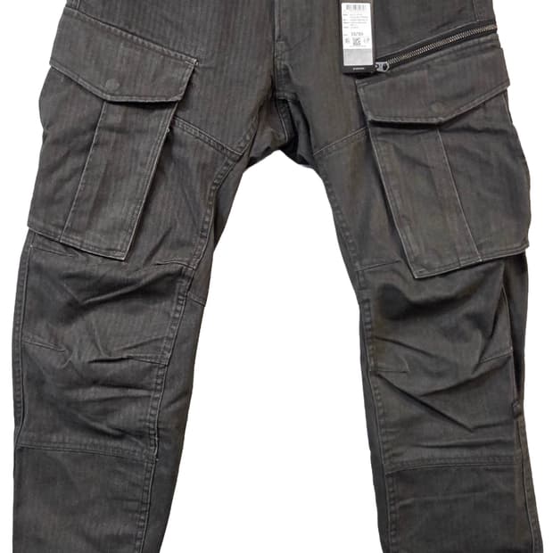 G-Star RAW 카고 바지 블랙 (W33/L30)
