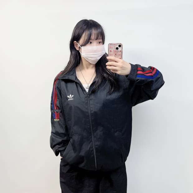 아디다스 락업 바람막이 자켓