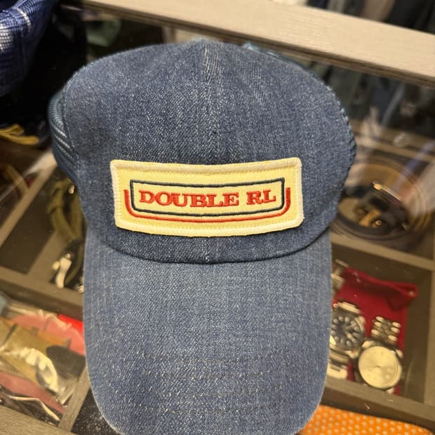 Rrl 데님 트러커 캡 모자 새제품