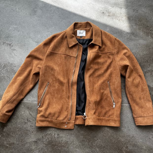 ZPLISH 스웨이드 자켓 M