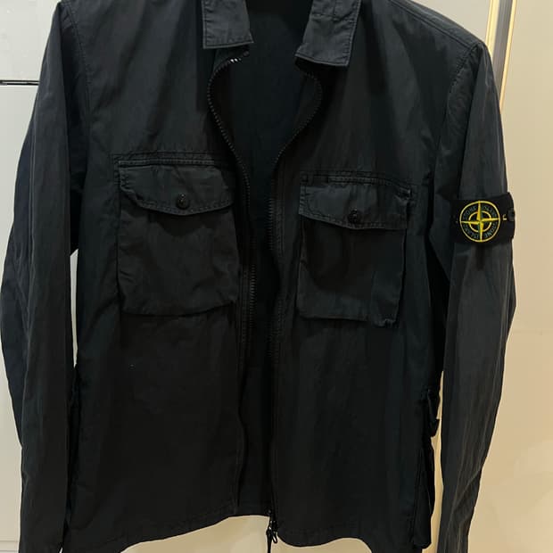 스톤아일랜드 블랙자켓 L