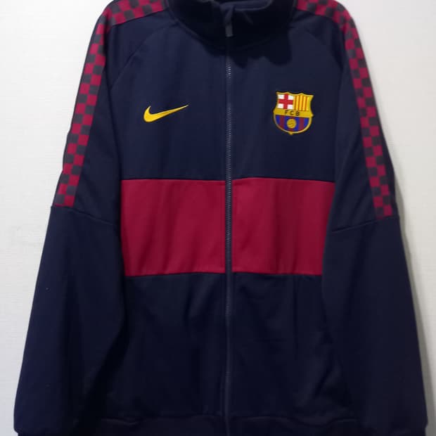나이키 FC 바르셀로나 트랙탑 저지 져지집업 100/L
