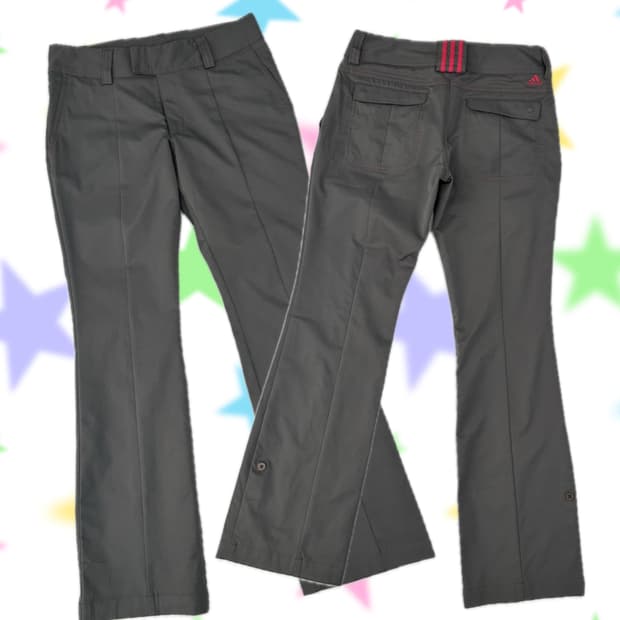 🎀아디다스 핑크 스티치 포인트 팬츠 🎀고프코어 골프복 스포티 롤업