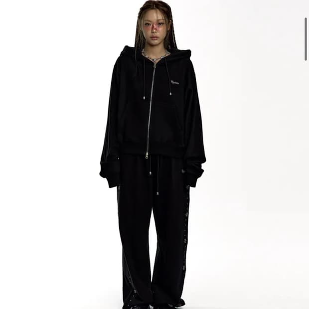 카시코 Comfy : Monk Trousers 컴피 몽크 트라우저 블랙