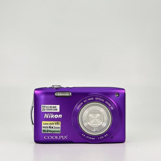 니콘 쿨픽스 Nikon COOLPIX S3300 퍼플 