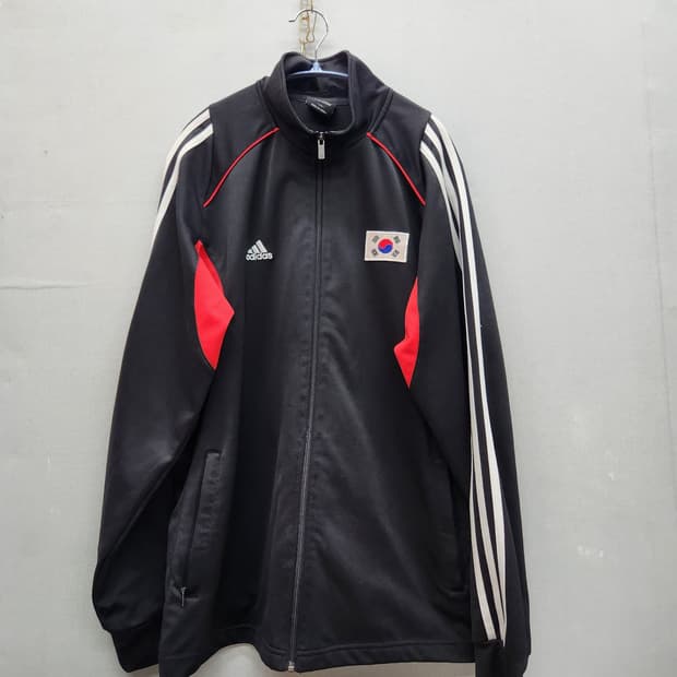 올드스쿨 아디다스 대한민국 국가대표 태극기 와펜 져지 110(L~XL)