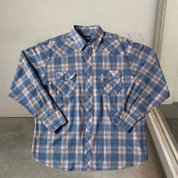 랭글러 체크 셔츠 (Man 2XL) AB0218