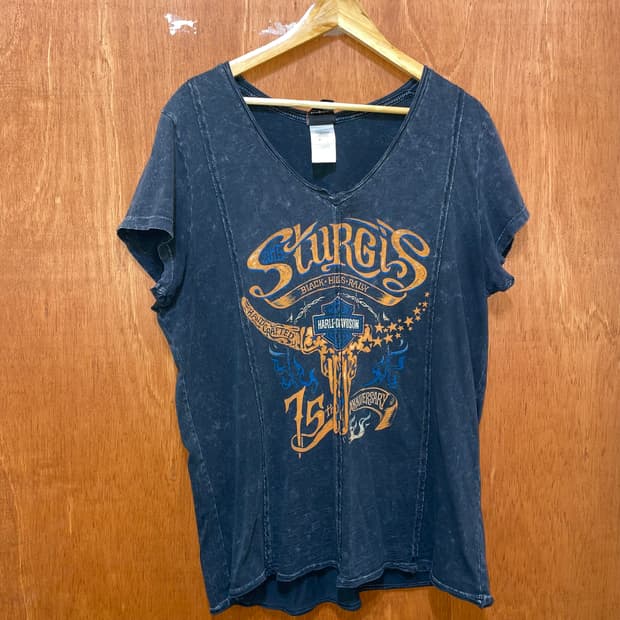 (XXL) Harley Davidson 할리 프린팅 반팔티