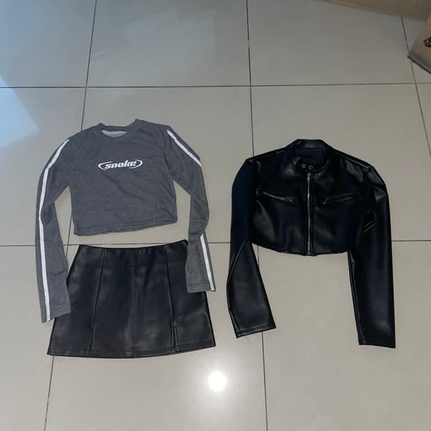 힙한 긱시크룩 셋업 