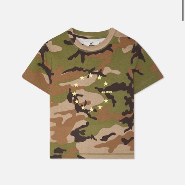 Scuffers camo t shirt M