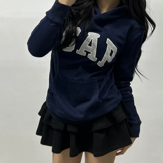 Gap 갭 빅로고 러블리힙 스웨트셔츠 후드티(XS)