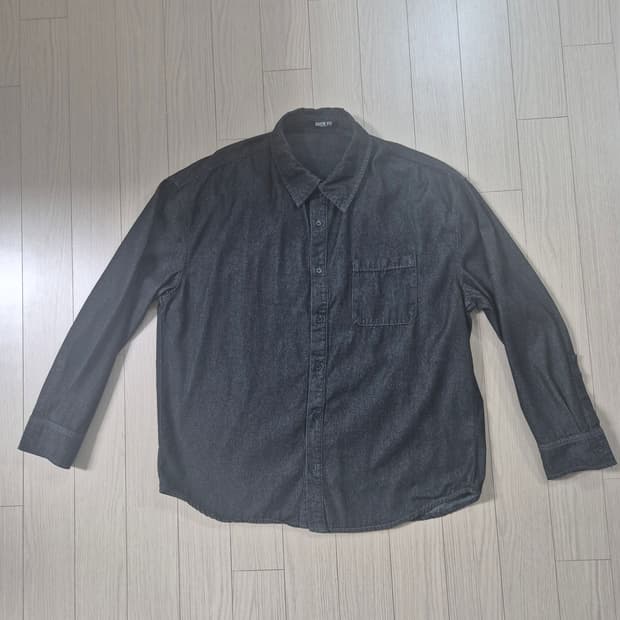 드로우핏 워싱데님셔츠