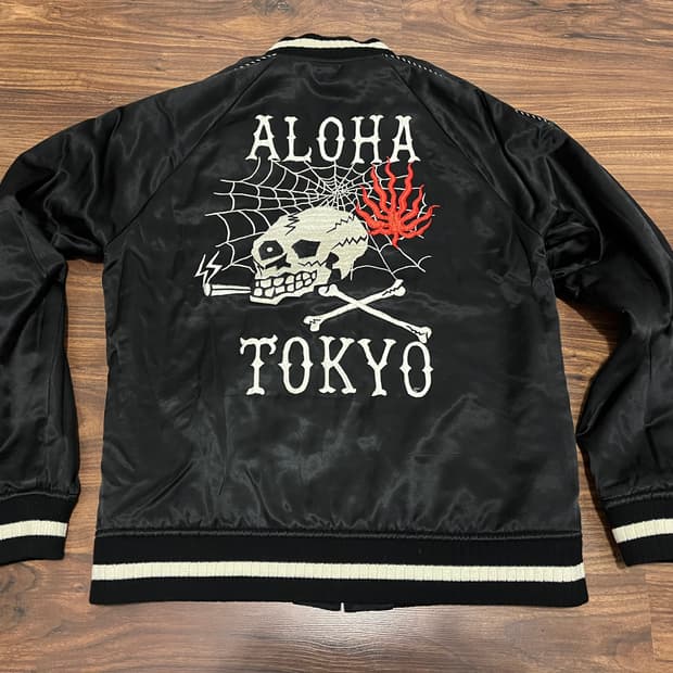 와코마리아 Wacko Maria 스카쟌 수베니어 리버시블 자켓 사이즈 L