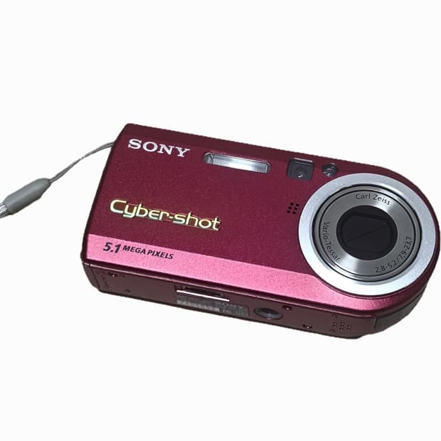 소니 사이버샷 DSC-P100 레드