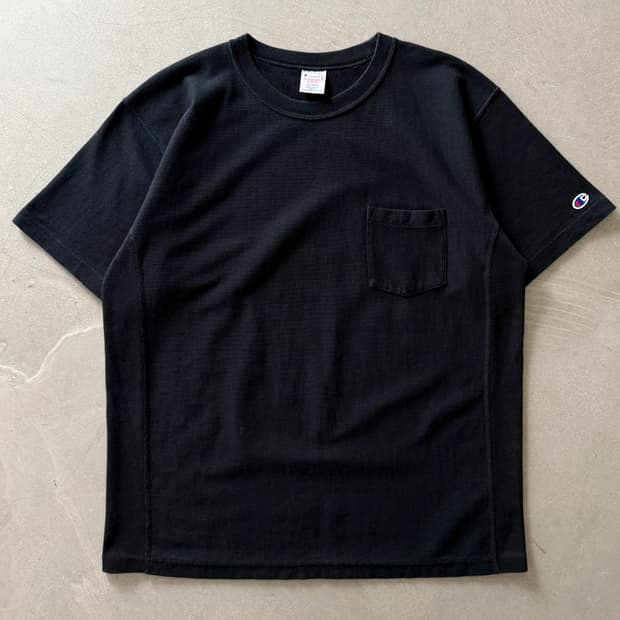 Champion Reverse Weave Black T-shirt