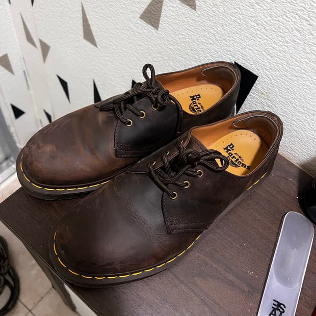 닥터마틴 1461 3홀 빈티지브라운 270