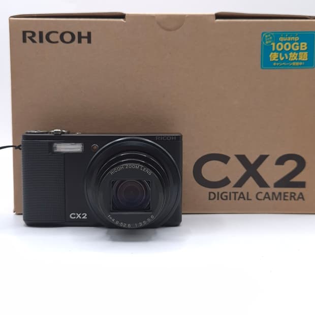 미품 풀박✨️리코 CX2 블랙 🖤 클래식 감성 + 강력 줌 디카 💕