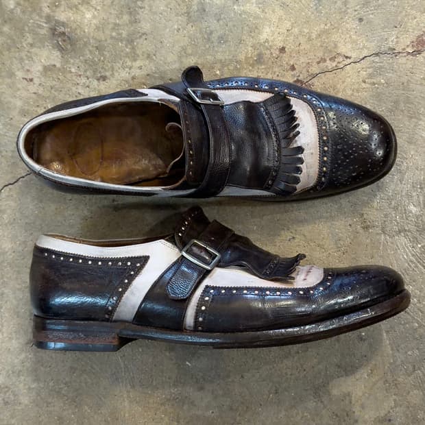 처치스 상하이 빈티지 더비슈즈