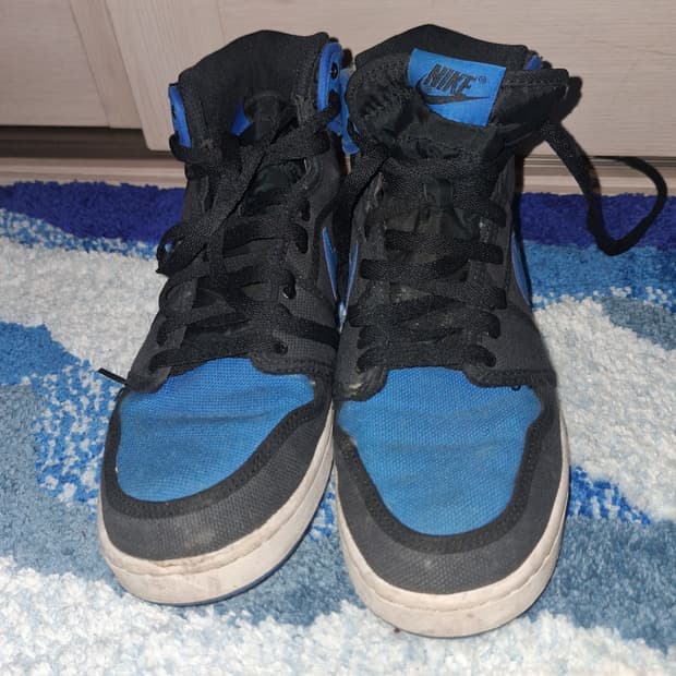 나이키 빈티지 덩크 하이탑 블루 Nike dunk high top 