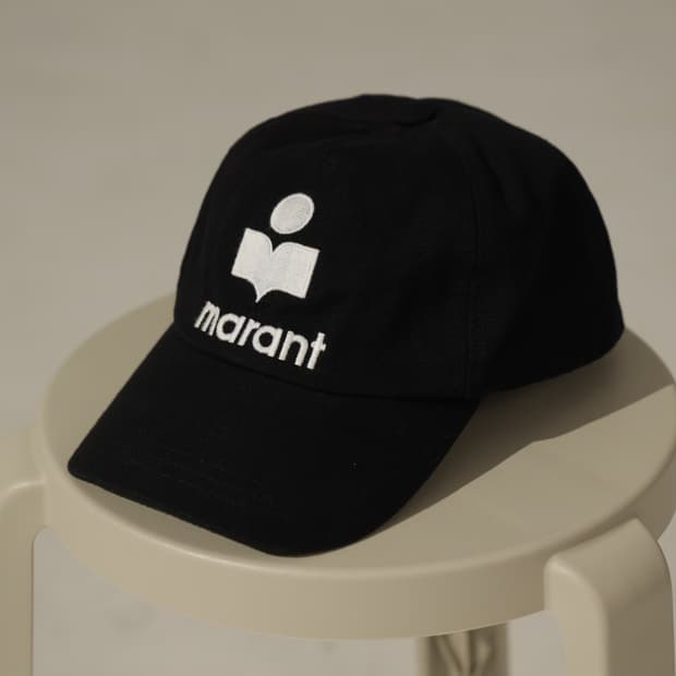 이자벨마랑 블랙 볼캡