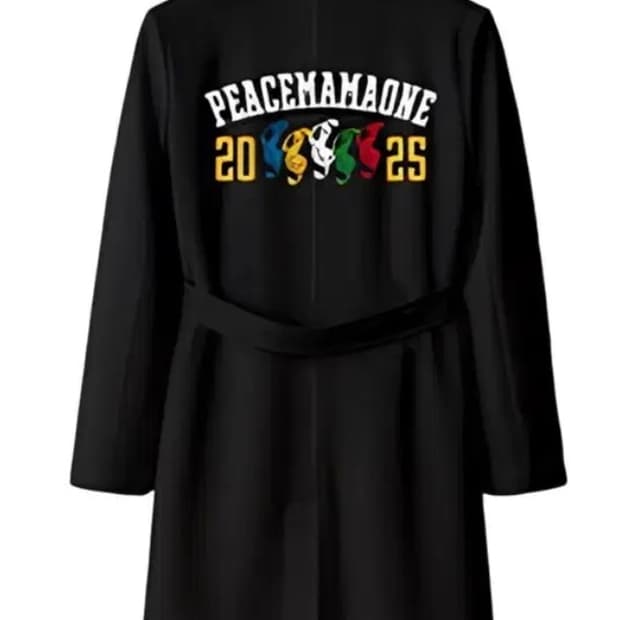 피스마이너스원 x 2025마마어워즈 코트 블랙